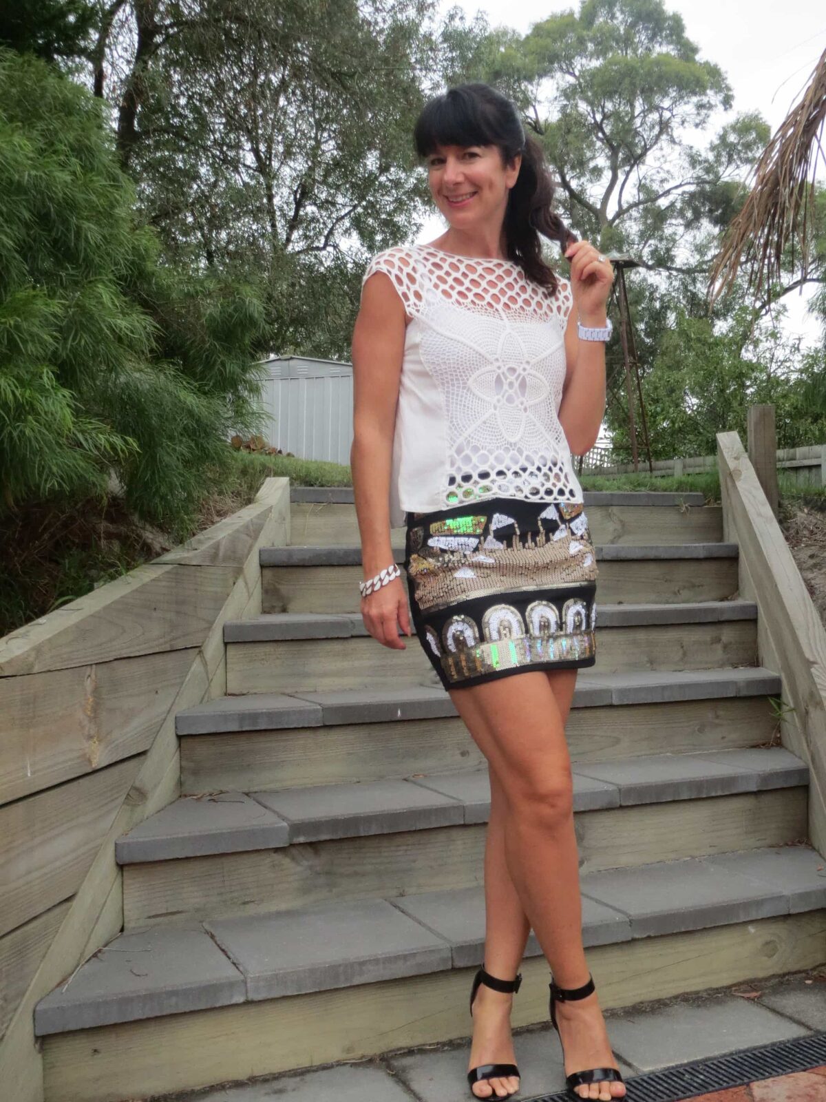 How to work sequins for day