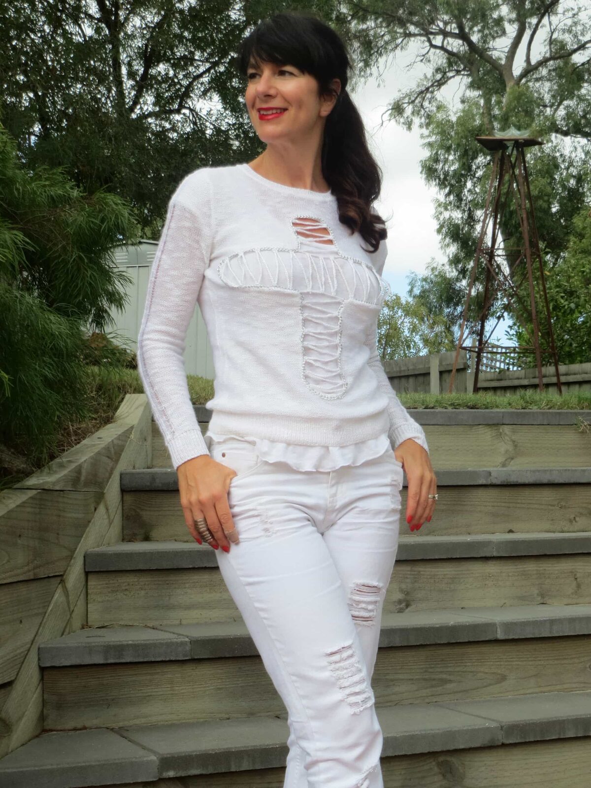 White jeans 2