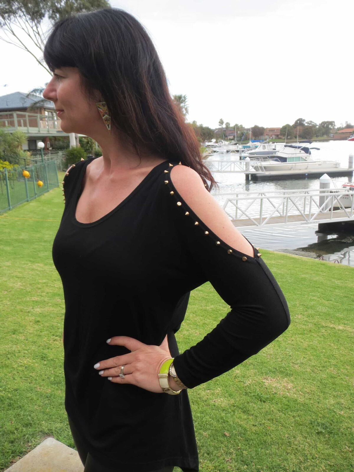Black leather pants 3