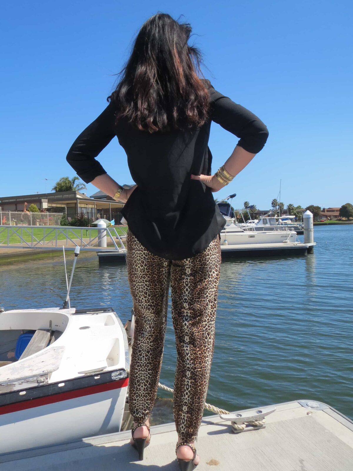 Leopard pants 4