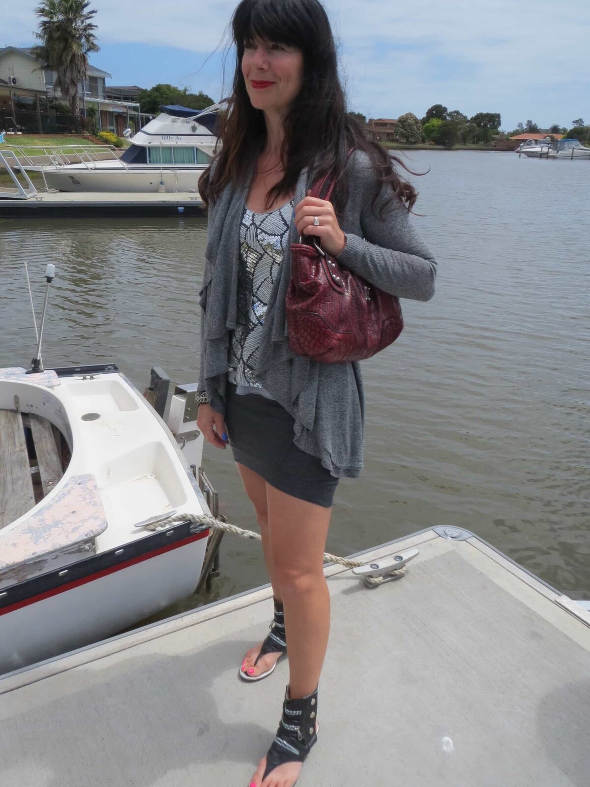 Sussan grey cardi 2