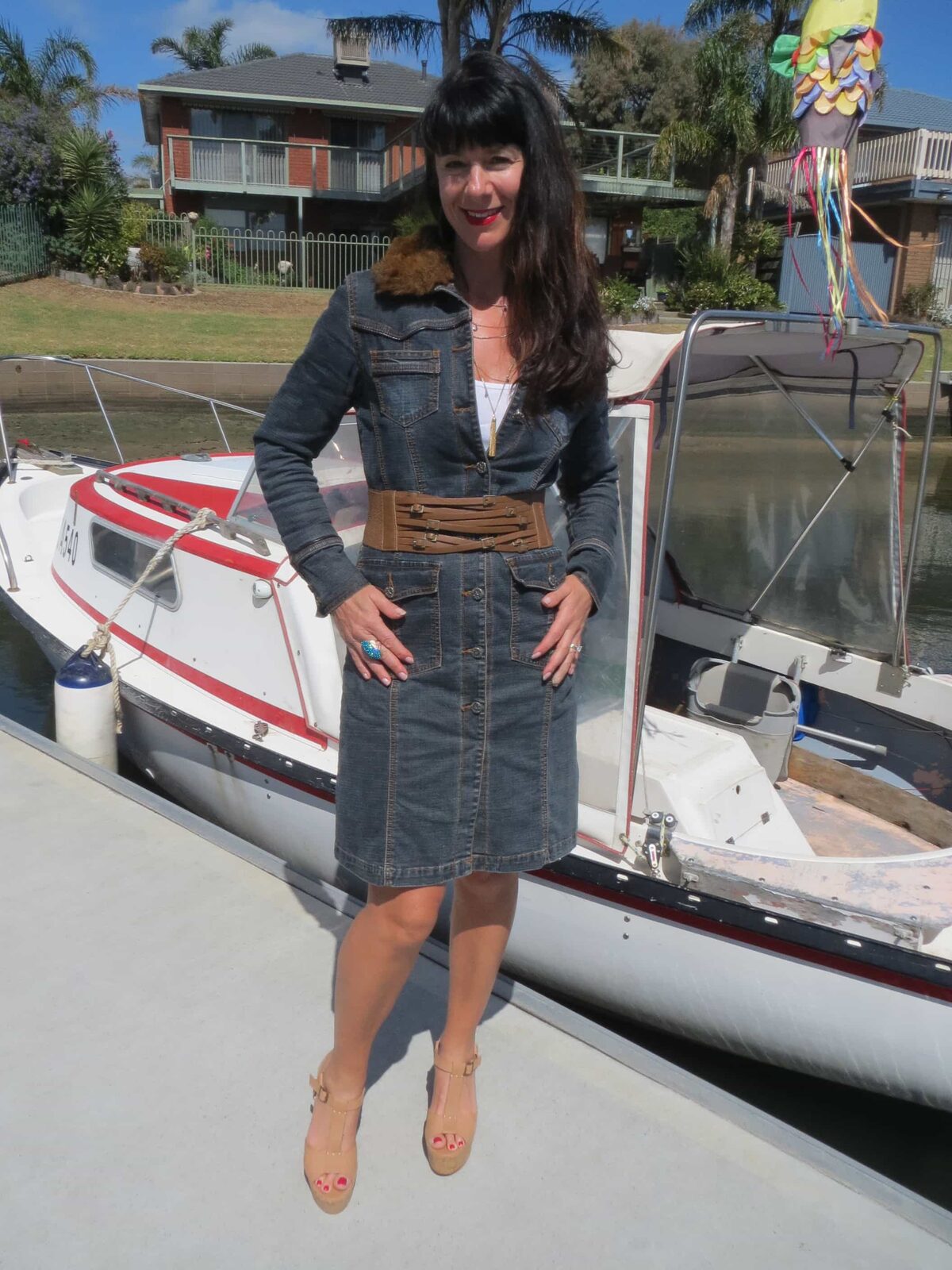 Denim dress 3