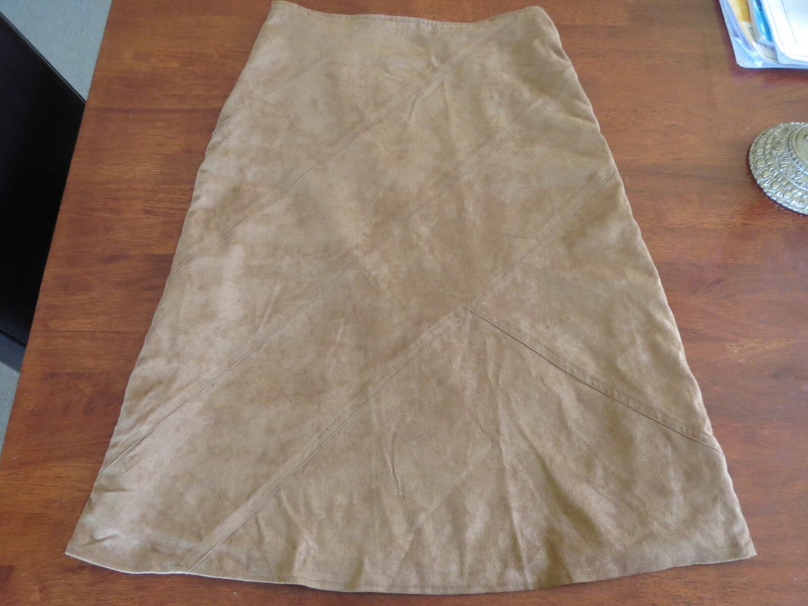 Suz Grae caramel skirt 1
