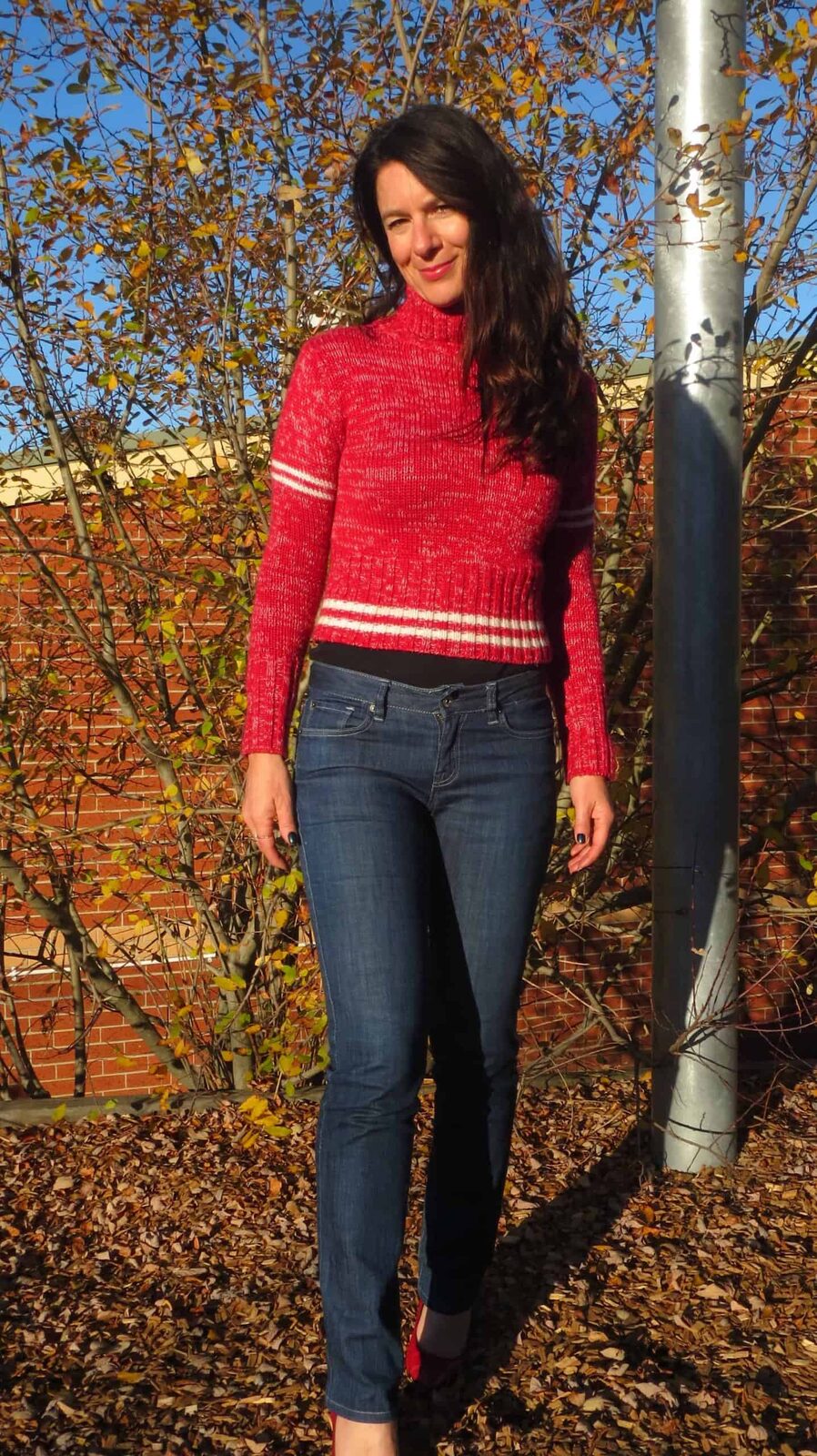 Celebrities favour speckled knits